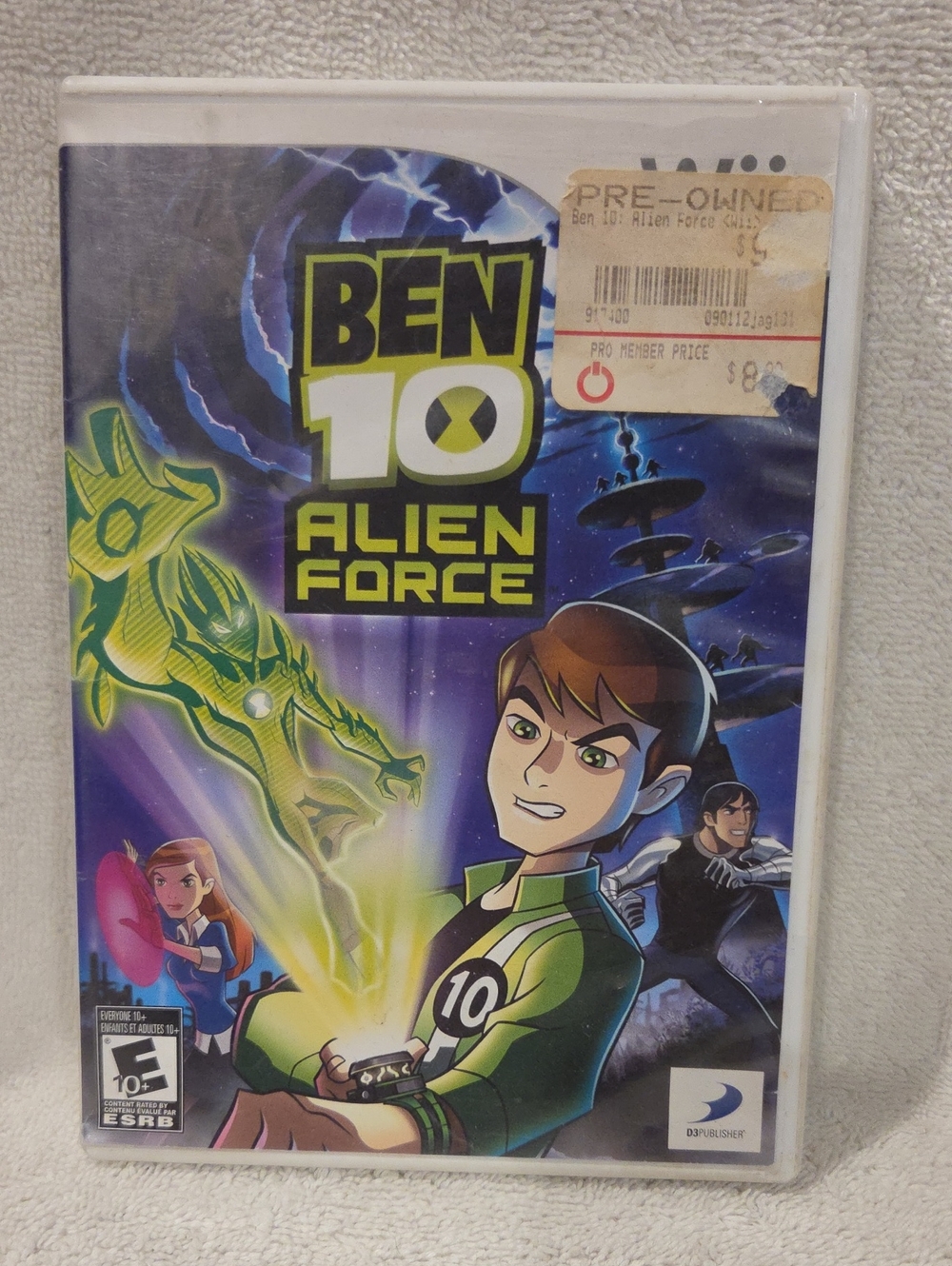 BEN 10 ALIEN FORCE FOR WII